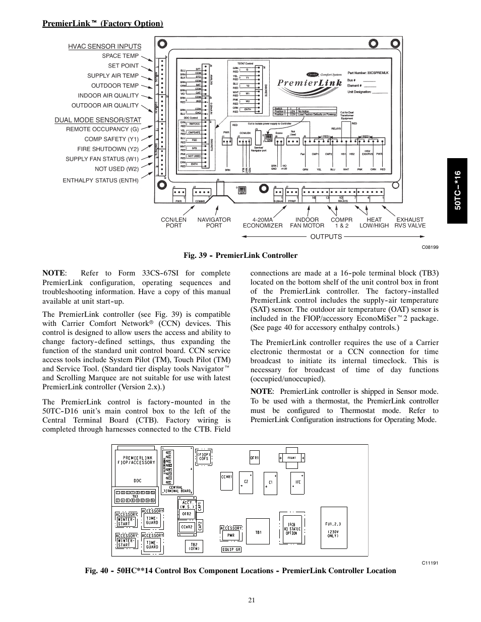 Carrier 50TC User Manual | Page 21 / 48