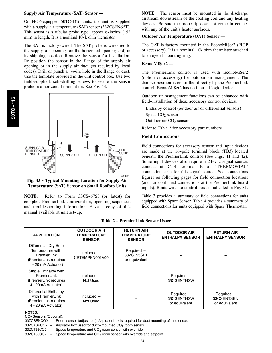 Carrier 50TC User Manual | Page 24 / 48