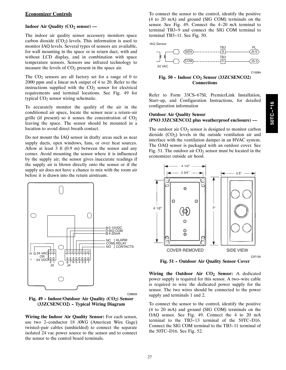 Carrier 50TC User Manual | Page 27 / 48