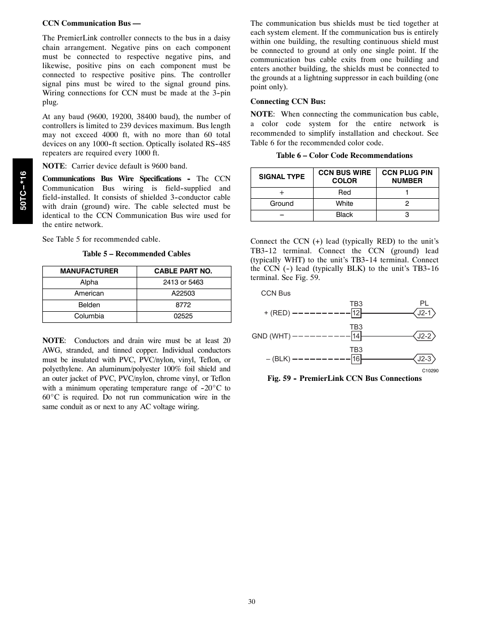 Carrier 50TC User Manual | Page 30 / 48