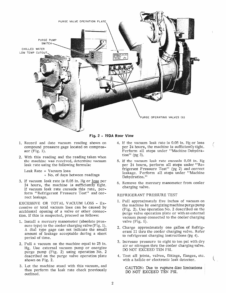 Carrier 19DA User Manual | Page 2 / 12