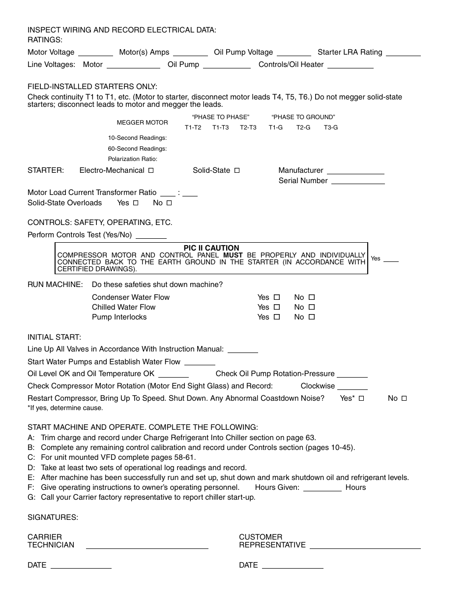 Carrier 19XR,XRV Hermetic Centrifugal Liquid Chillers User Manual | Page 126 / 140