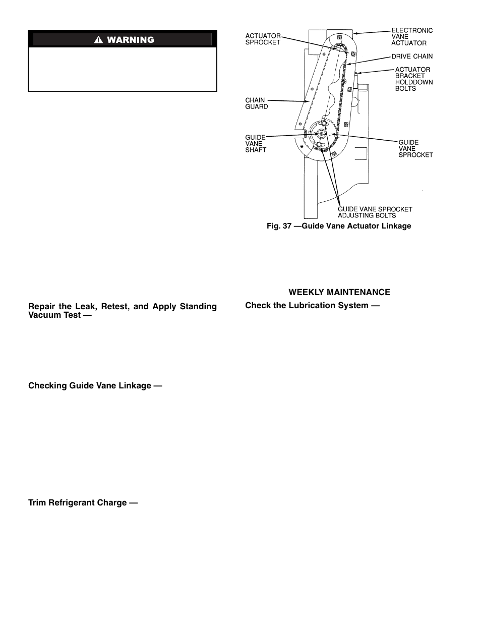 Carrier 19XR,XRV Hermetic Centrifugal Liquid Chillers User Manual | Page 72 / 140