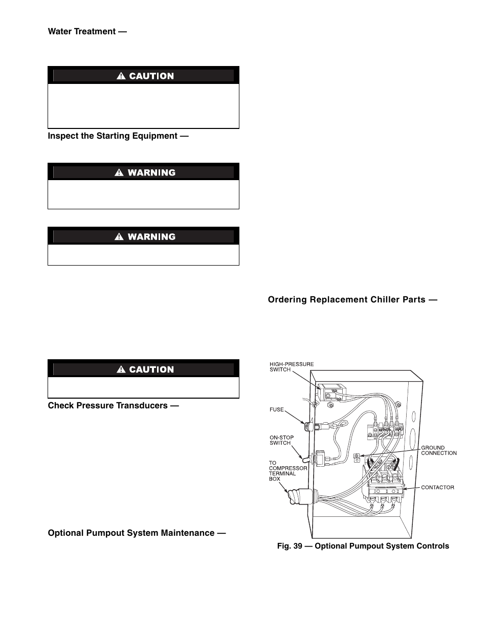 Carrier 19XR,XRV Hermetic Centrifugal Liquid Chillers User Manual | Page 75 / 140