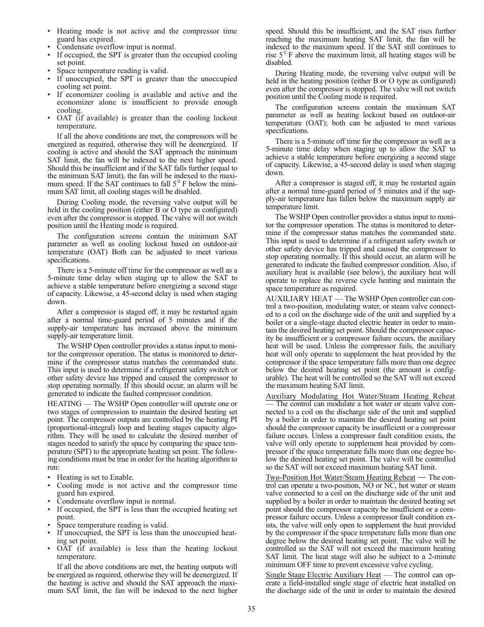 Carrier AQUAZONE PCV015-060 User Manual | Page 35 / 52