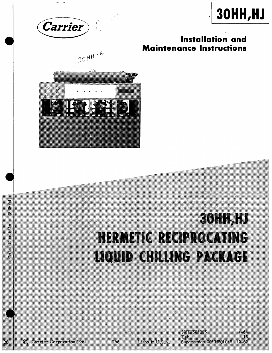 Carrier 30HH User Manual | 49 pages