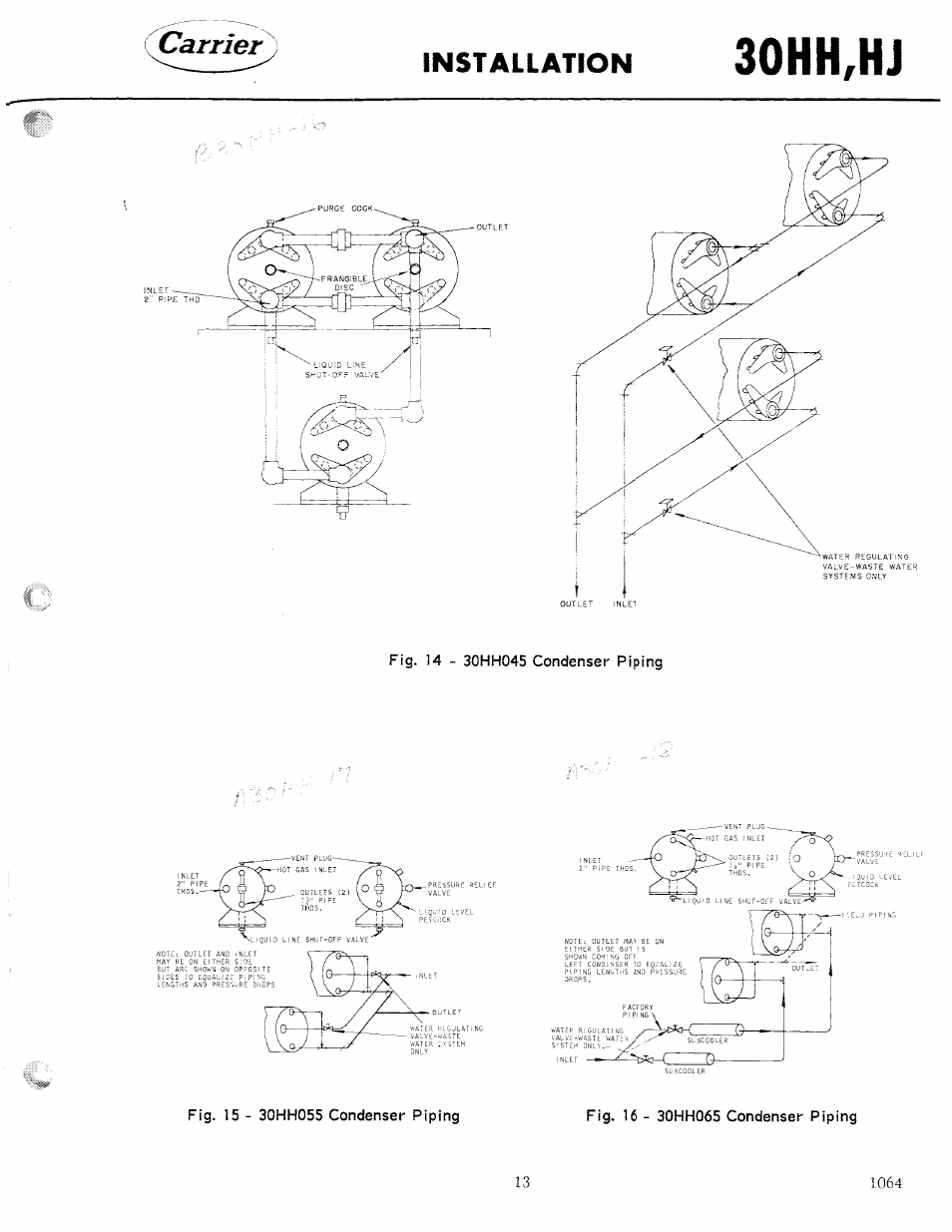 30hh,hj, Carrier, Installation | Carrier 30HH User Manual | Page 13 / 49