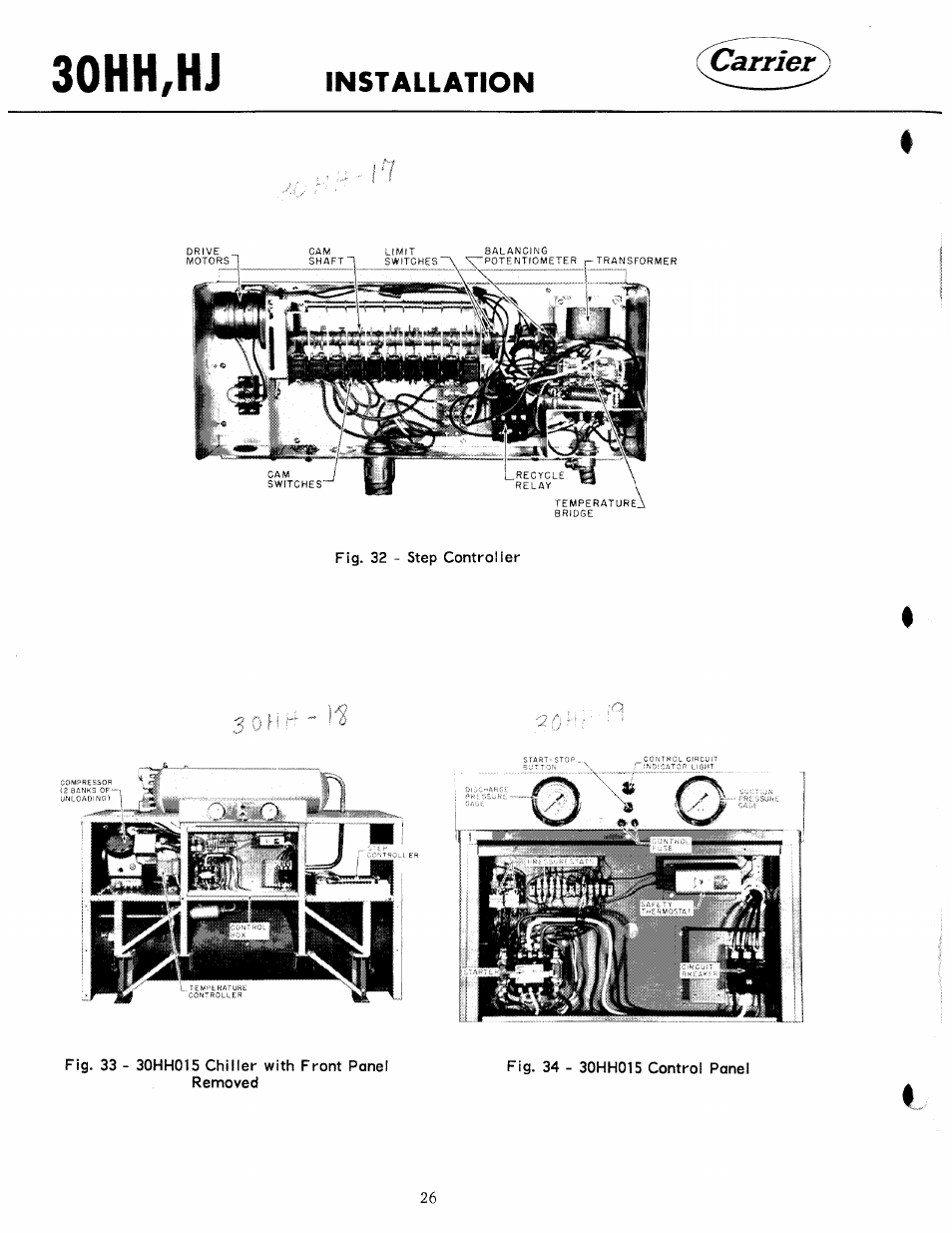 30hh,hj, Carrier, Installation | Carrier 30HH User Manual | Page 26 / 49
