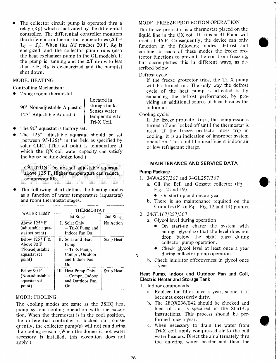 Maiimteisiance and service data pump package | Carrier 28QX User Manual | Page 26 / 31