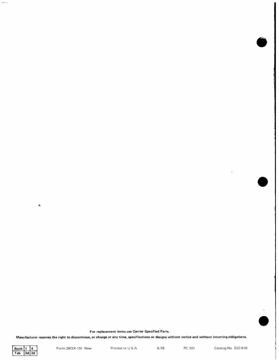 Carrier 28QX User Manual | Page 31 / 31