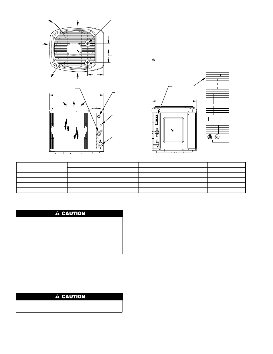 Fig. 2—unit reference drawing | Carrier 38TRA User Manual | Page 2 / 6