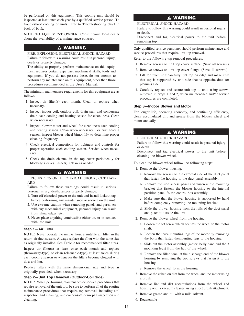 Carrier 50ZHA024-060 User Manual | Page 15 / 20