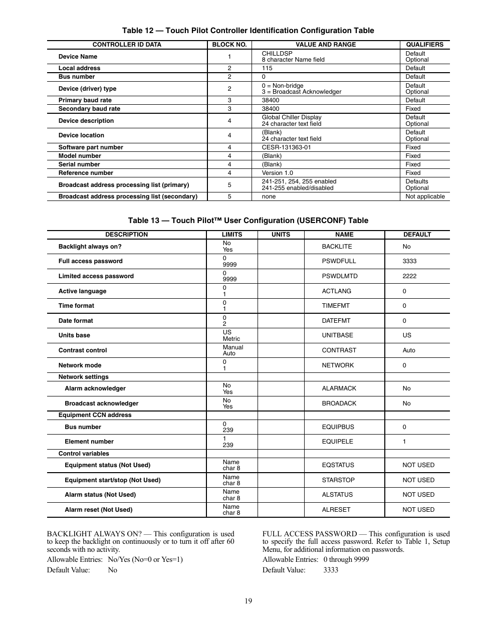 Carrier AQUAFORCE 30XW150-400 User Manual | Page 19 / 148