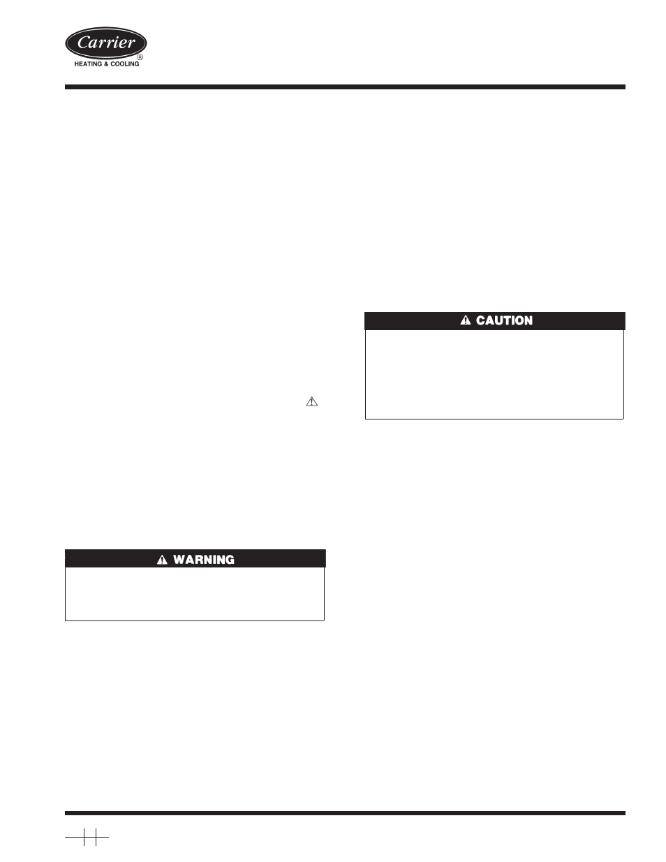 Carrier 38BRC User Manual | 8 pages