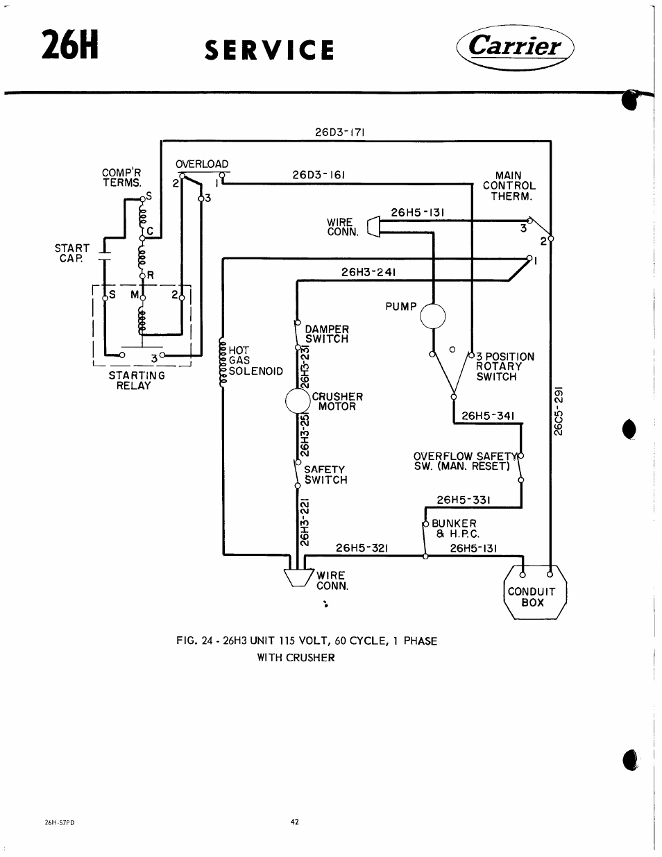 Carrier 26H User Manual | Page 42 / 64