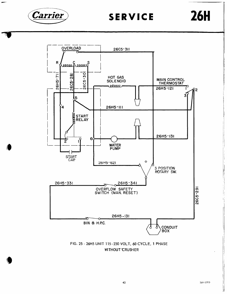 Carrier | Carrier 26H User Manual | Page 43 / 64