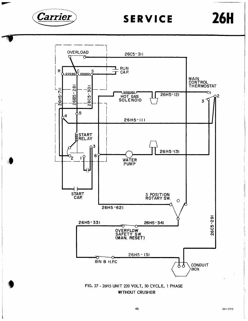 Carrier 26H User Manual | Page 45 / 64