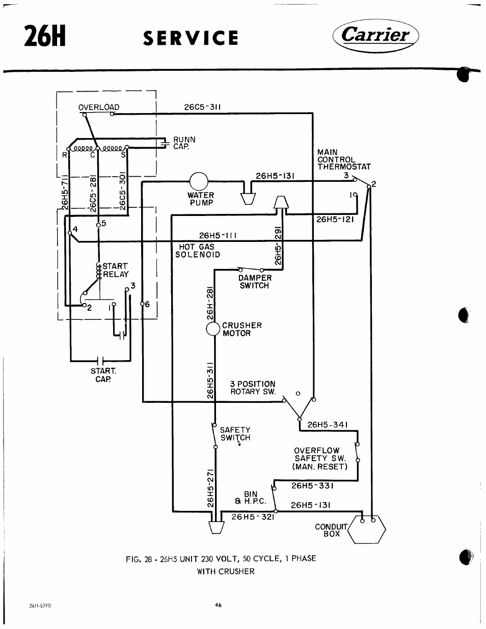 Carrier | Carrier 26H User Manual | Page 46 / 64