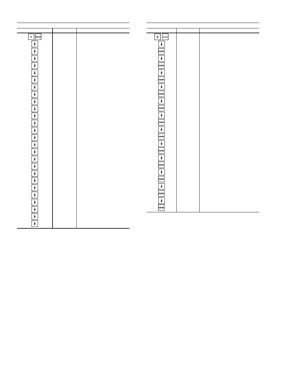 Table 13 — keyboard directory (cont) | Carrier 39L User Manual | Page 76 / 116
