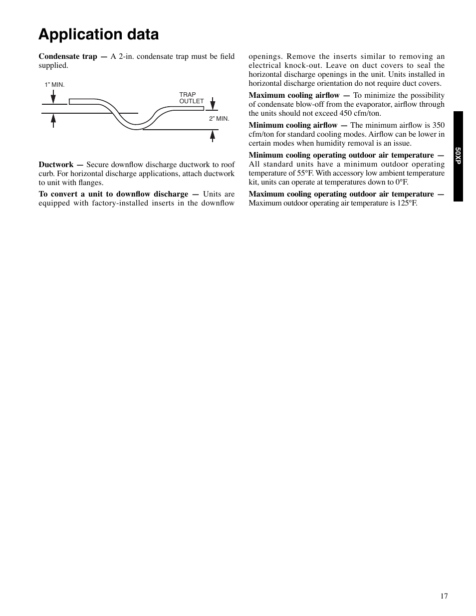 Application data | Carrier 13 50XP User Manual | Page 17 / 24