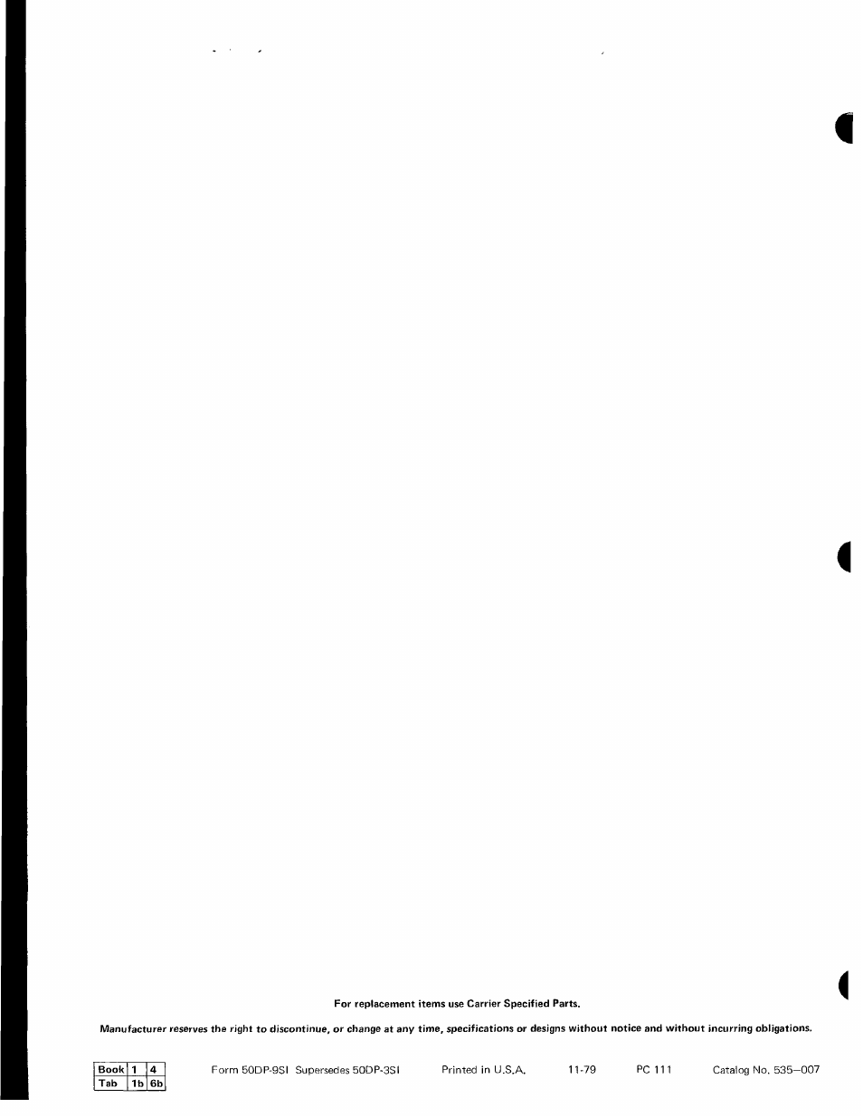 Carrier 50DP User Manual | Page 14 / 14