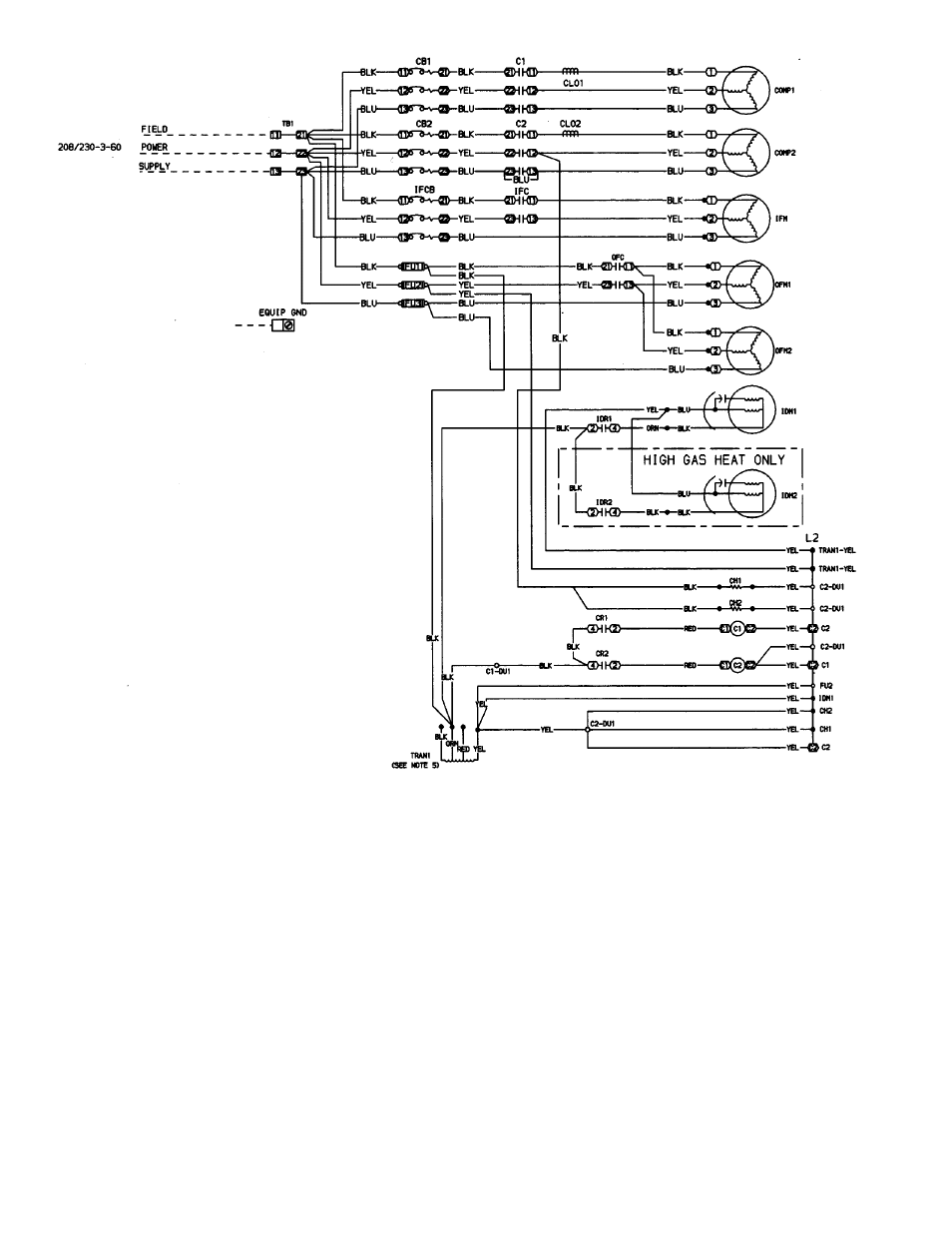 Carrier SINGLE PACKAGE ROOFTOP UNITS ELECTRIC COOLING/GAS HEATING 48HJ015-025 User Manual | Page 24 / 32