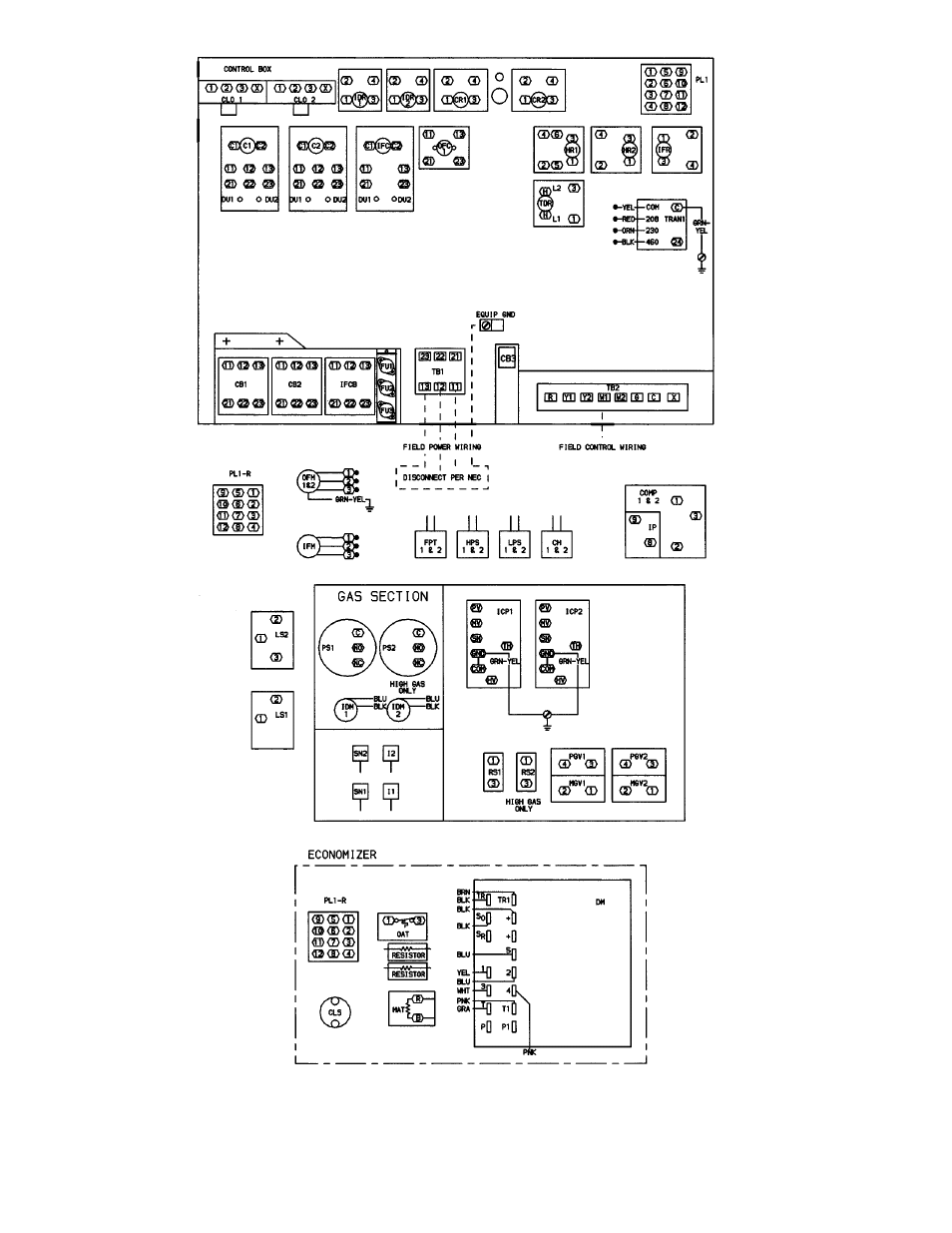 Carrier SINGLE PACKAGE ROOFTOP UNITS ELECTRIC COOLING/GAS HEATING 48HJ015-025 User Manual | Page 26 / 32