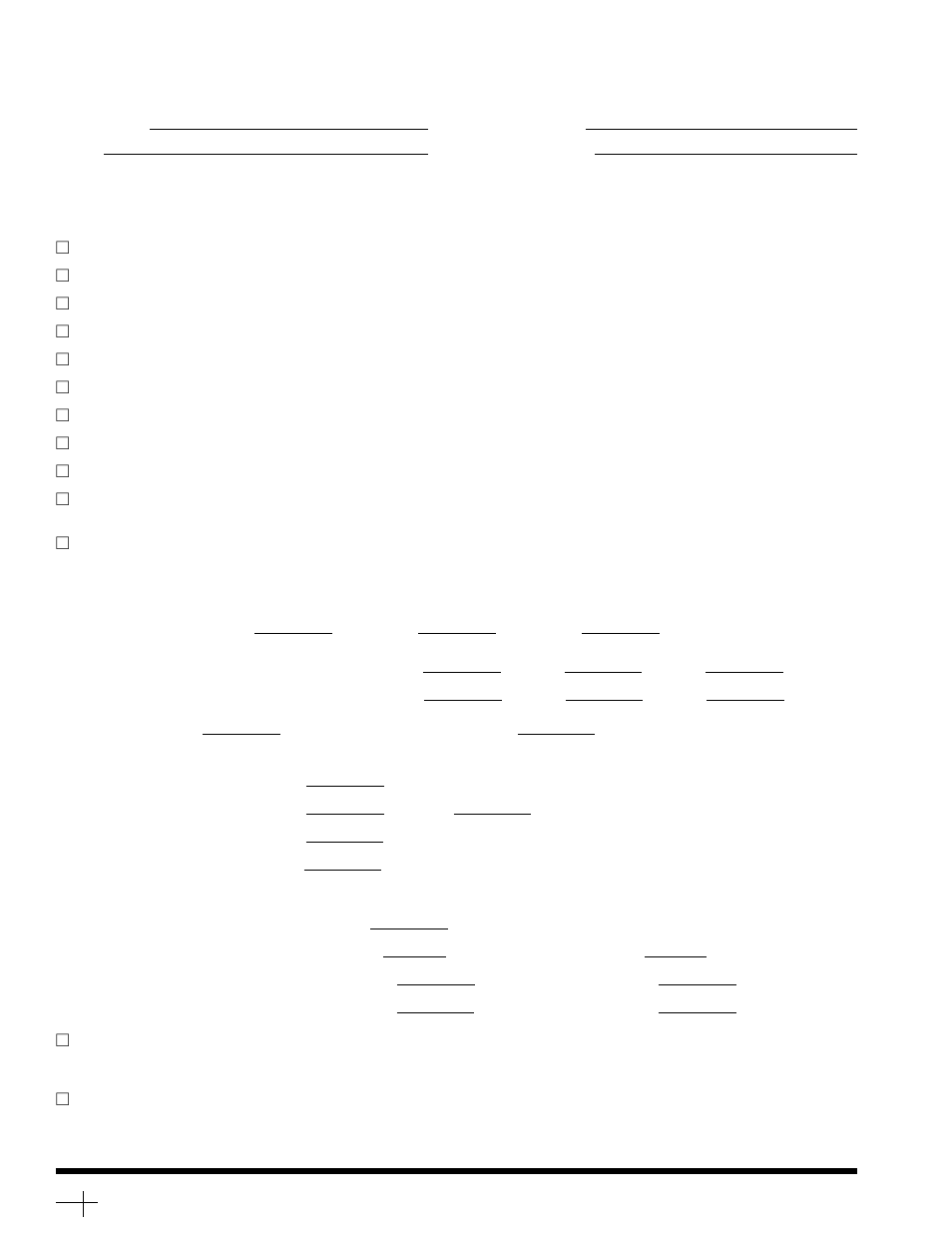 Start-up checklist | Carrier SINGLE PACKAGE ROOFTOP UNITS ELECTRIC COOLING/GAS HEATING 48HJ015-025 User Manual | Page 32 / 32