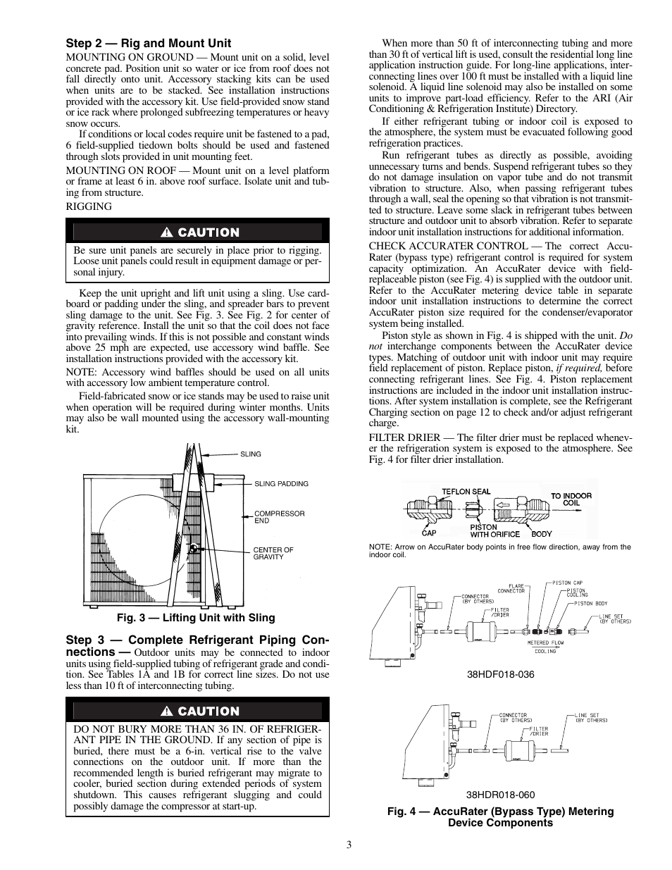 Carrier 38HDF018-036 User Manual | Page 3 / 16