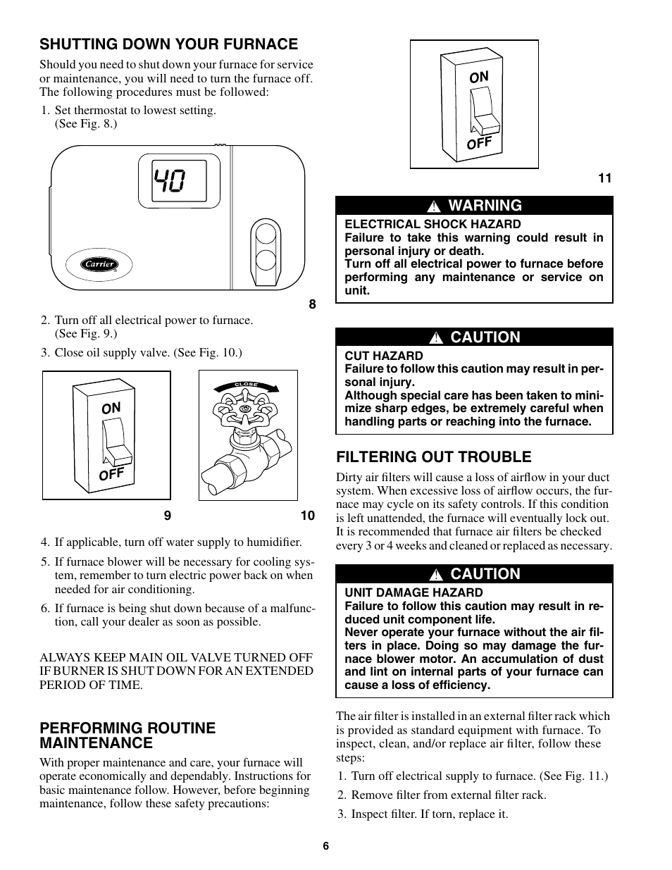 Carrier 58VMR User Manual | Page 6 / 8