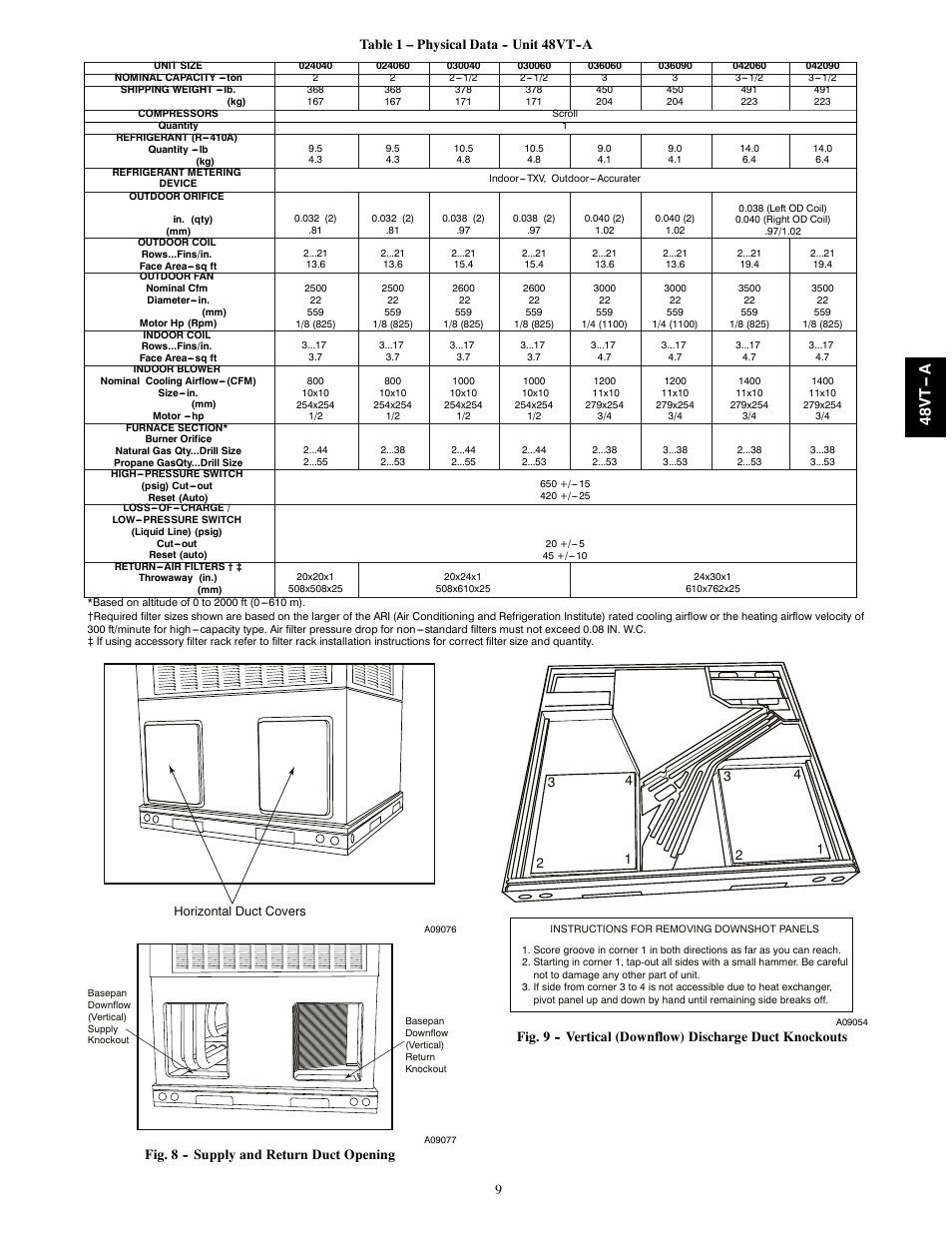48v t -- a | Carrier 48VT(N) User Manual | Page 9 / 38