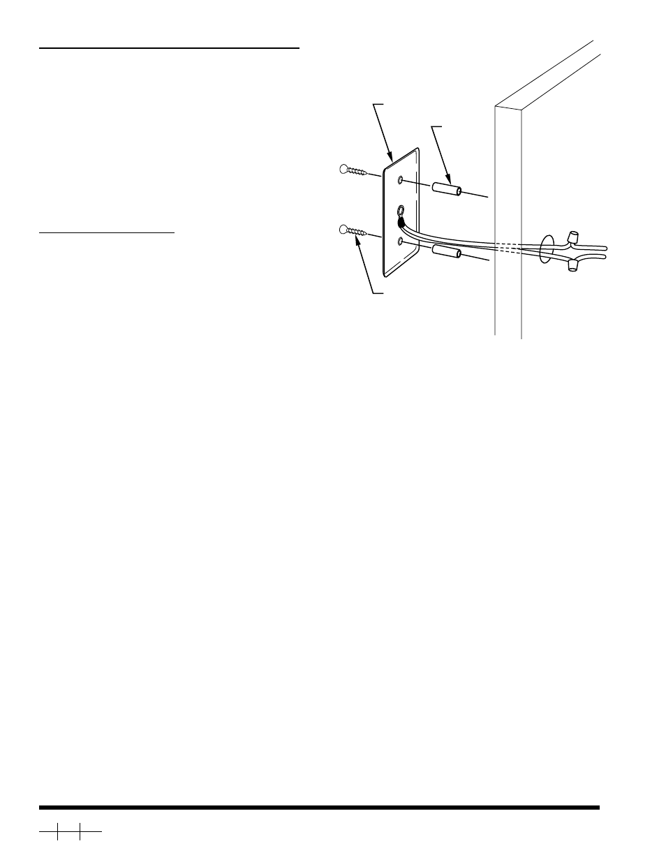 Fig. 2—mounting directly to wall | Carrier OUTDOOR TEMPERATURE SENSOR TSTATCCSEN01 User Manual | Page 2 / 2