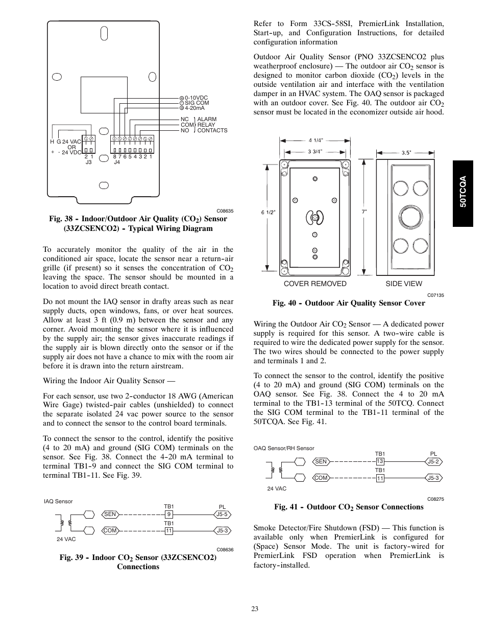 Carrier 50TCQA User Manual | Page 23 / 48