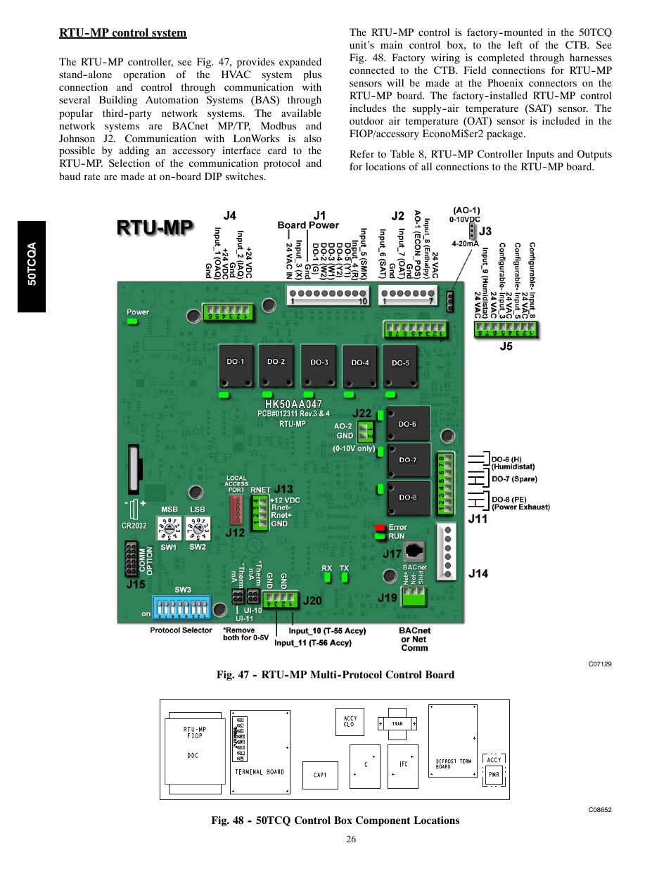 Carrier 50TCQA User Manual | Page 26 / 48