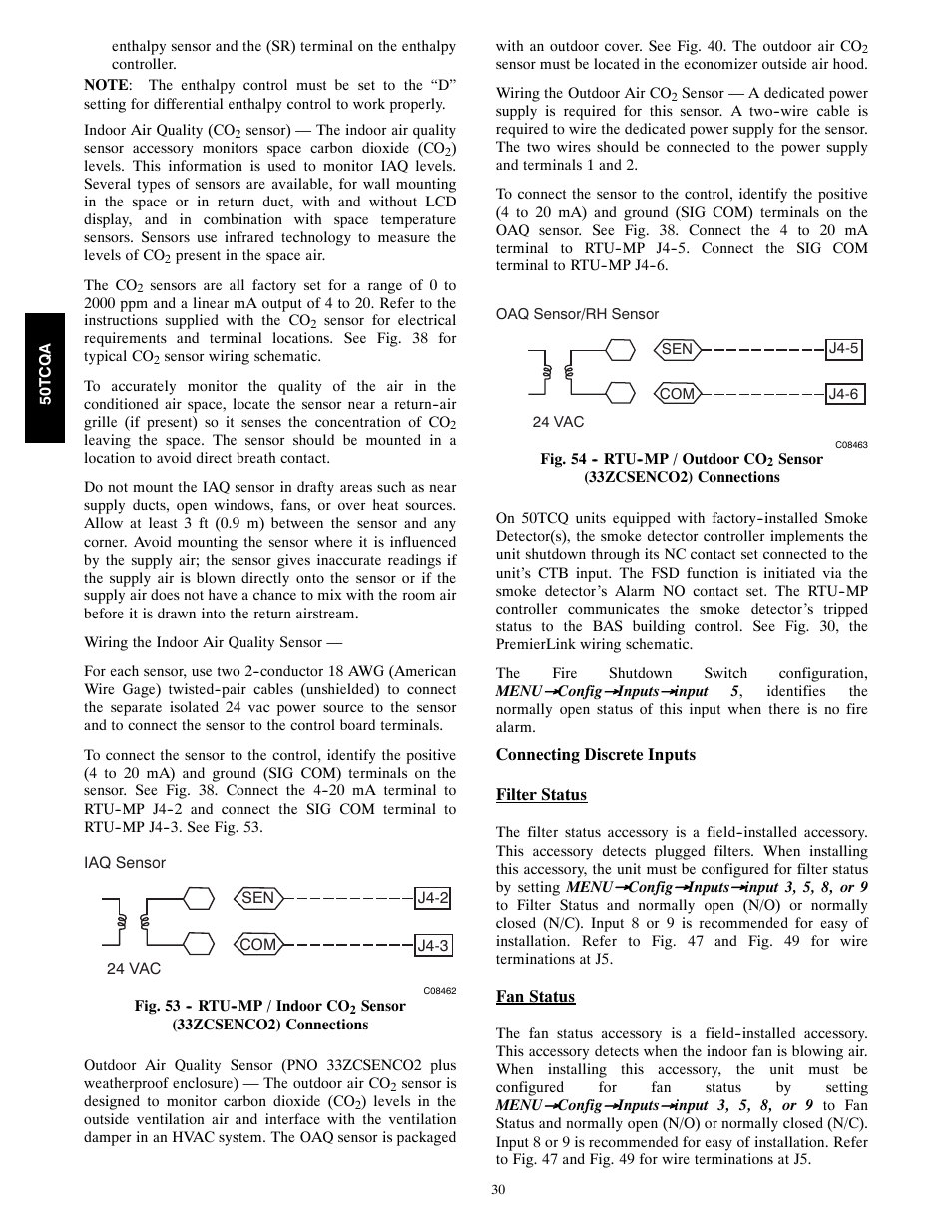 Carrier 50TCQA User Manual | Page 30 / 48