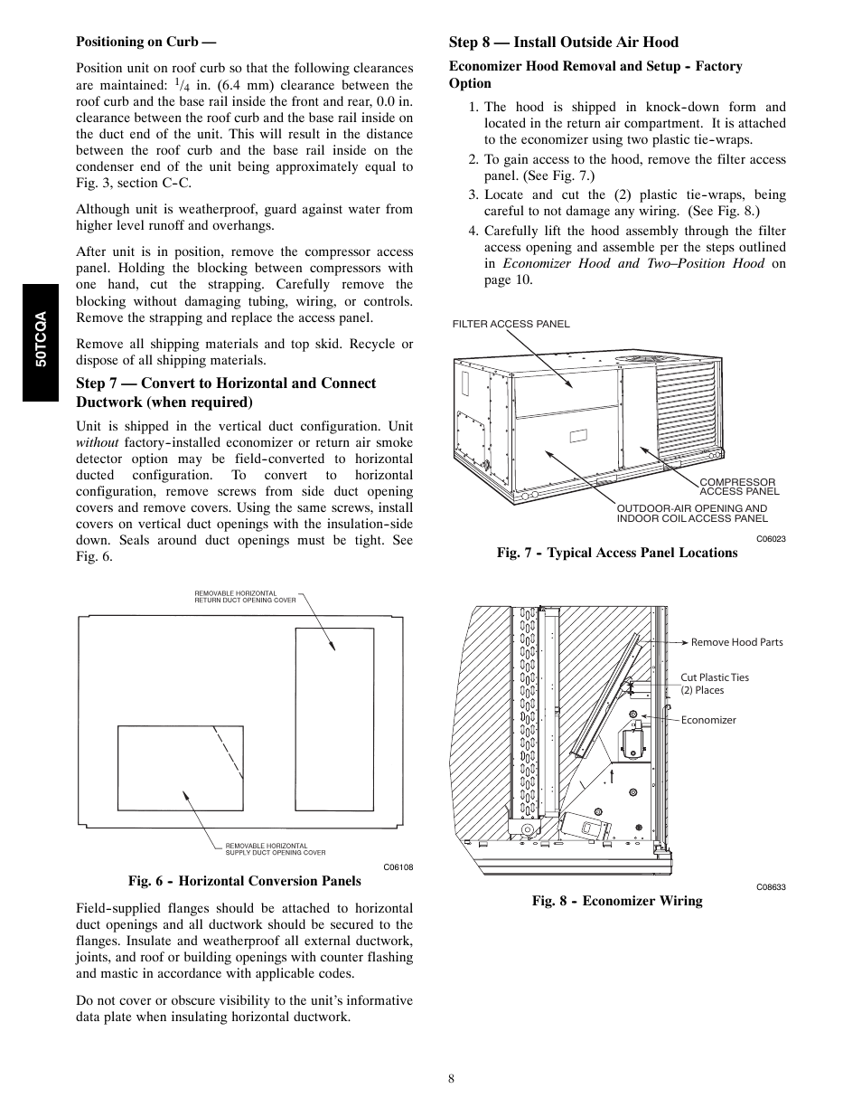 Carrier 50TCQA User Manual | Page 8 / 48