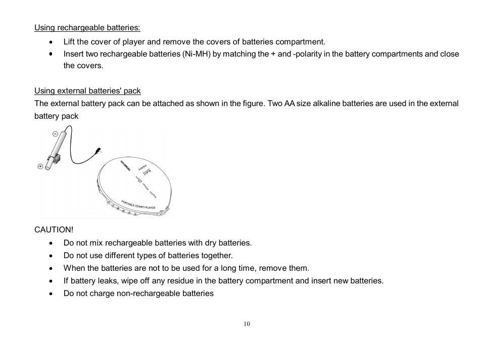 Hyundai H-CD7018 User Manual | Page 10 / 35