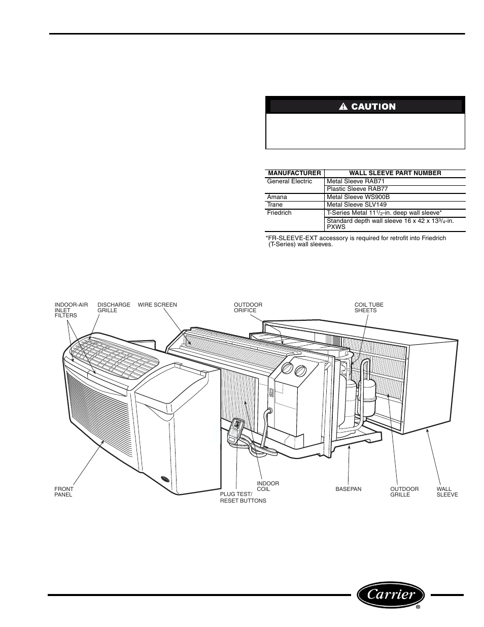Installation, Chassis installation | Carrier 52C User Manual | Page 5 / 36