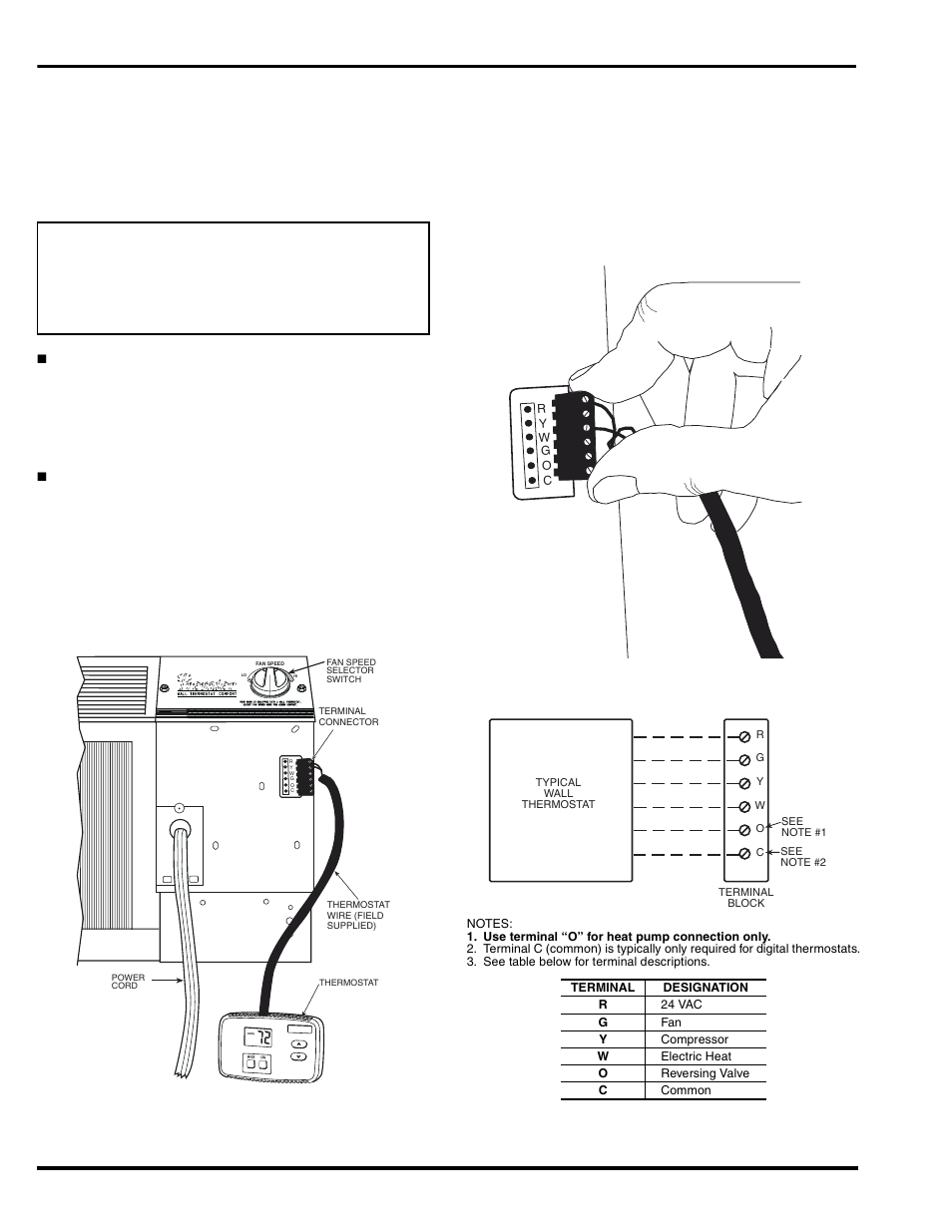 Wall thermostat installation, Figure 16 — wiring connections | Carrier 52C User Manual | Page 8 / 36