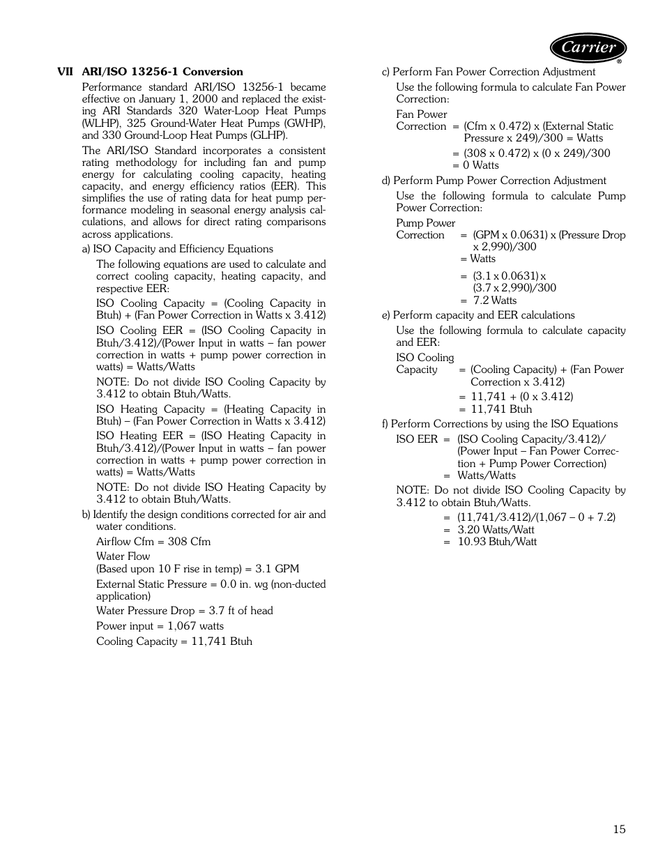Carrier AQUAZONE 50KQL-1PD User Manual | Page 15 / 36