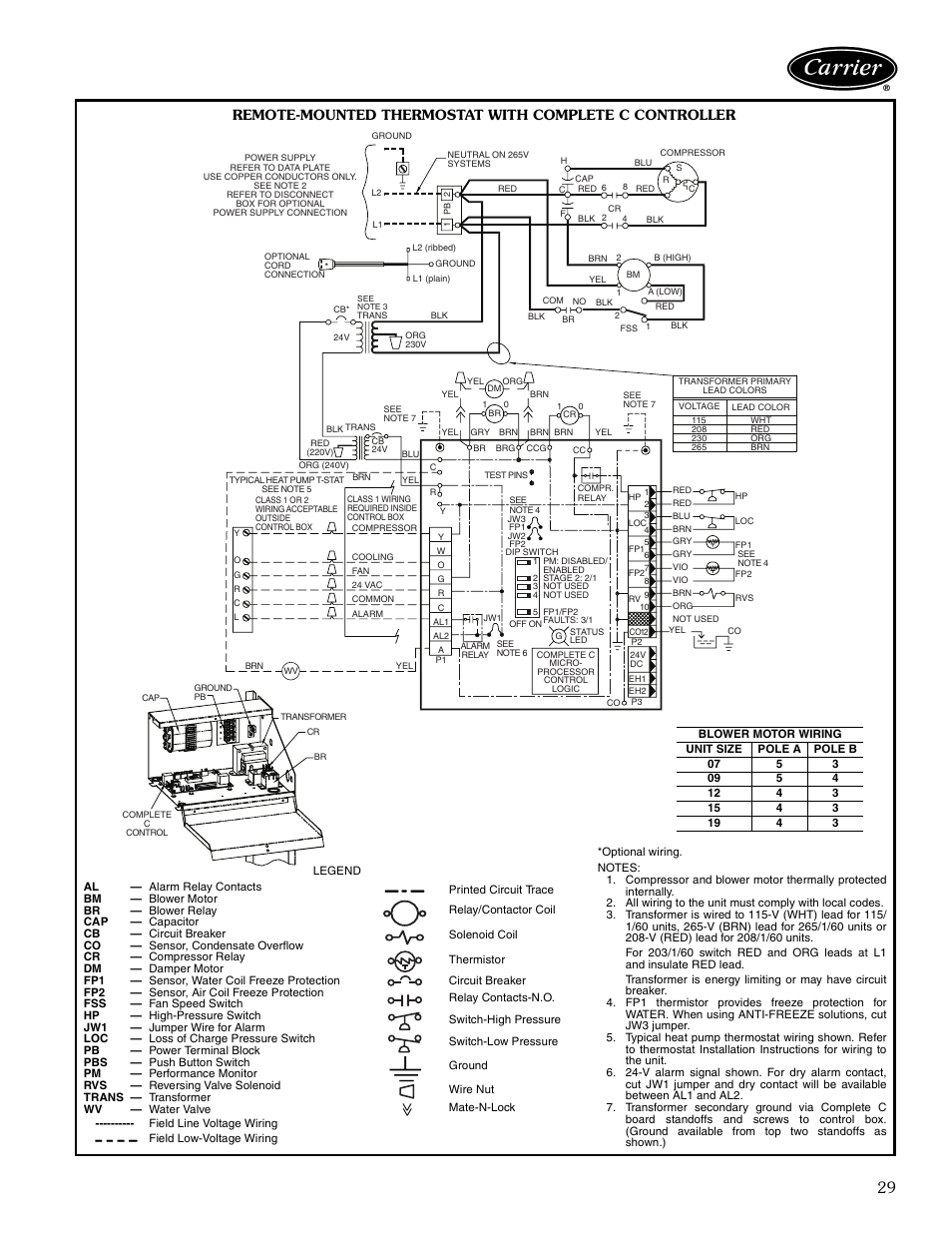 Carrier AQUAZONE 50KQL-1PD User Manual | Page 29 / 36