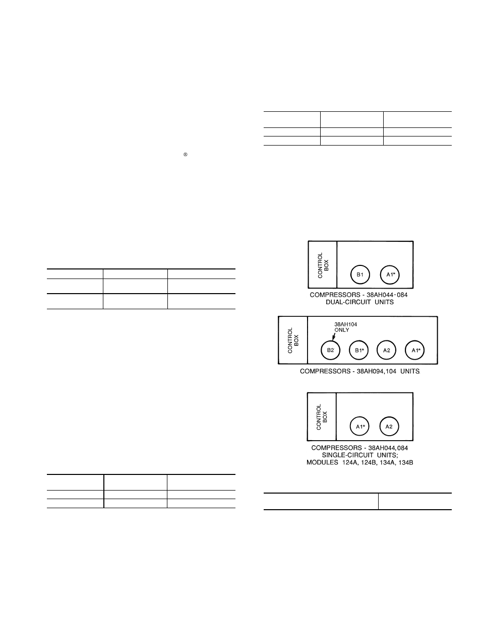 Winter start control, High-pressure switch, Low-pressure switch | Capacity control, Pressure relief | Carrier 38AH044-084 User Manual | Page 47 / 56