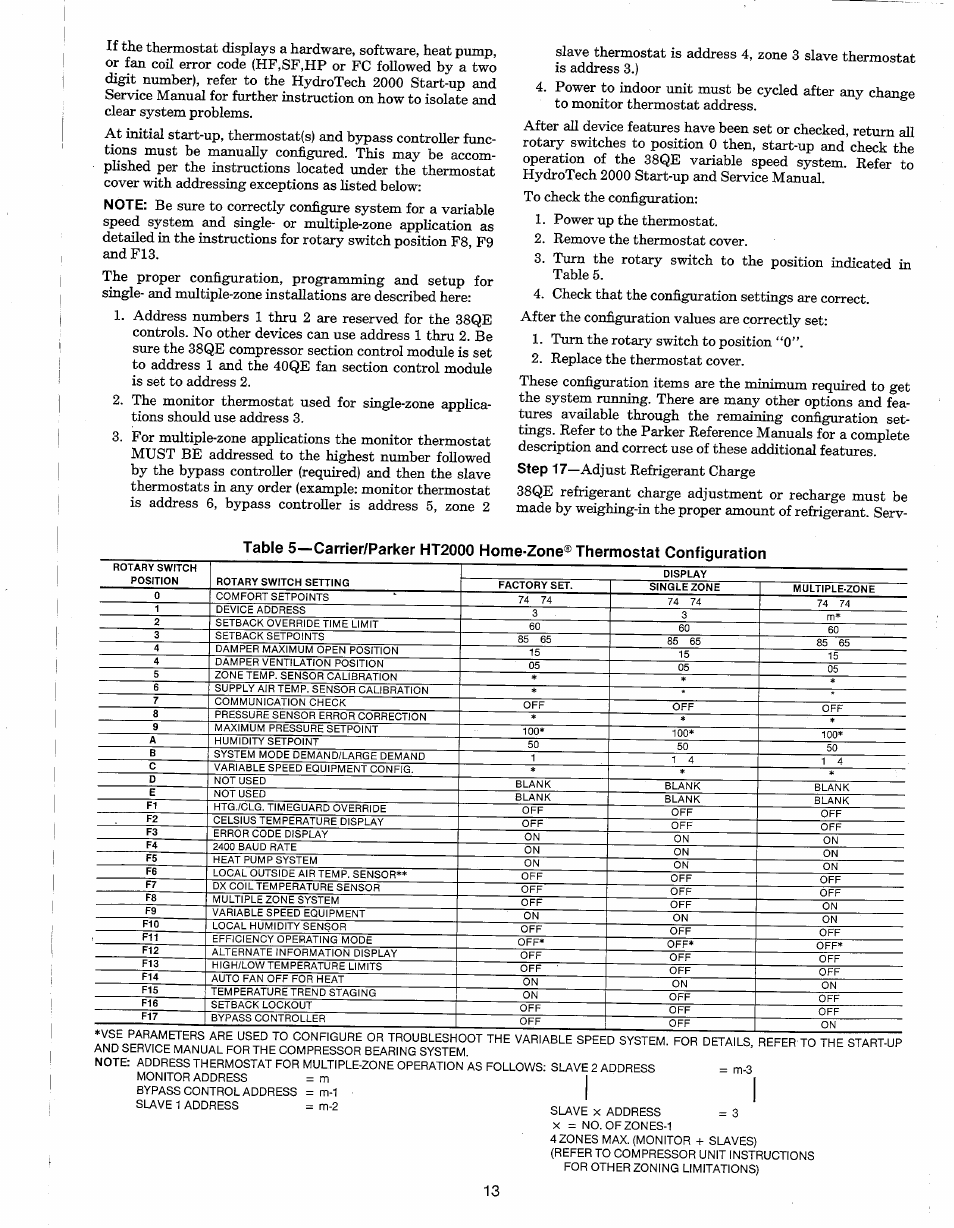 Carrier 38QE User Manual | Page 13 / 14