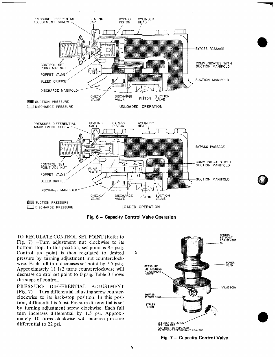 Fig. 7 — capacity control valve | Carrier 06E User Manual | Page 6 / 16