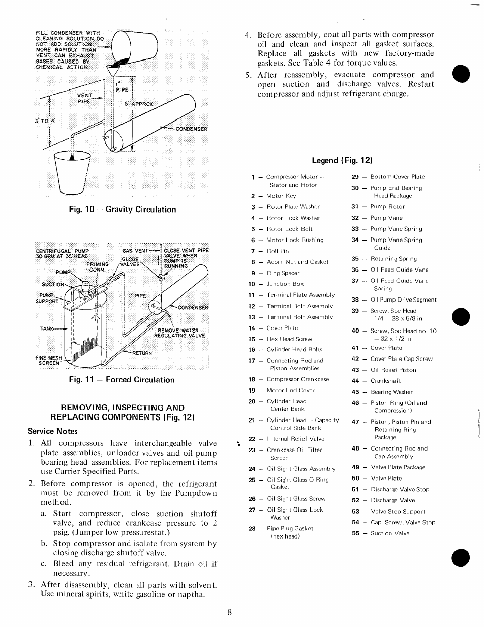 Service notes, Valve when, Rumnwg | Carrier 06E User Manual | Page 8 / 16