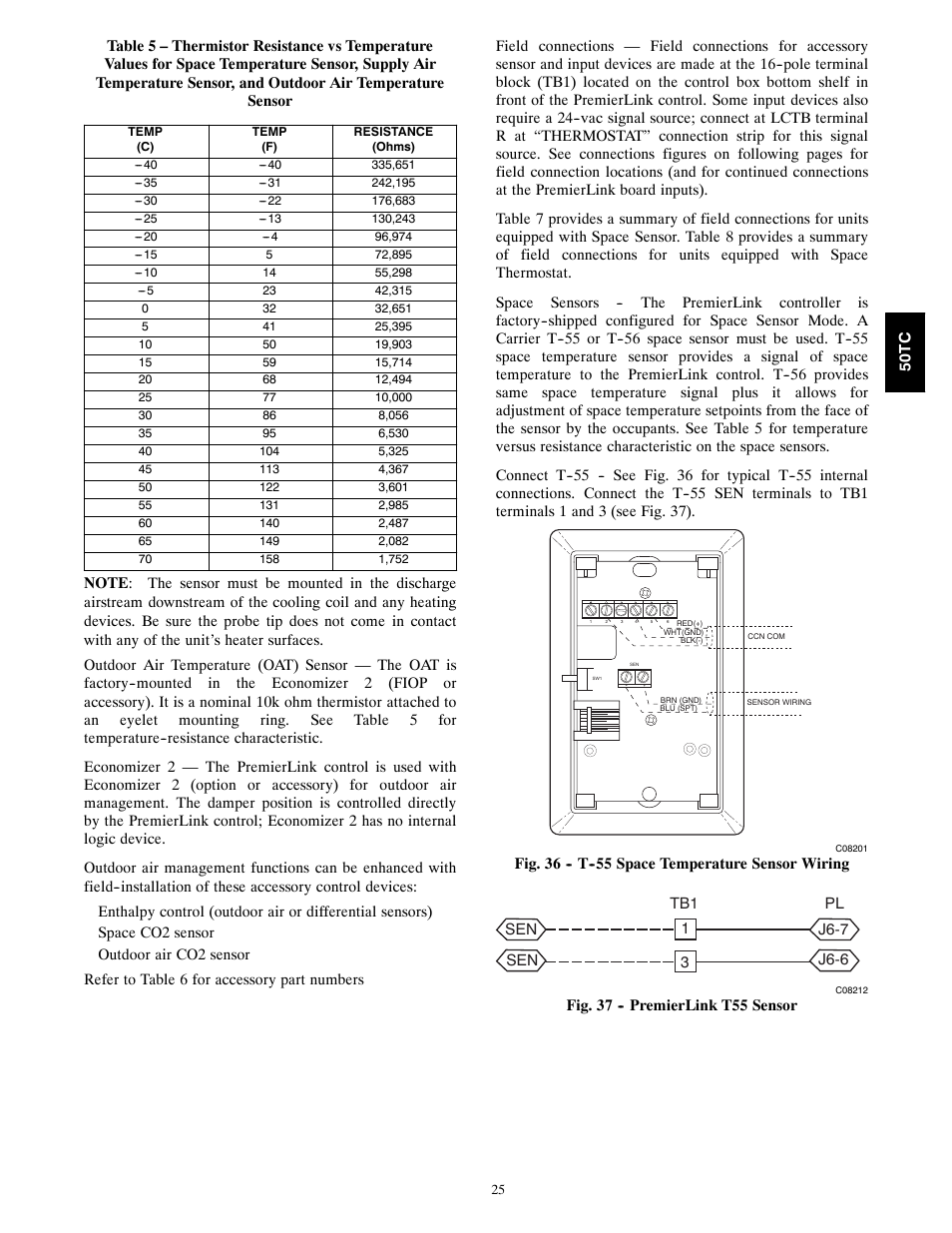Carrier 50TCA04-A07 User Manual | Page 25 / 73