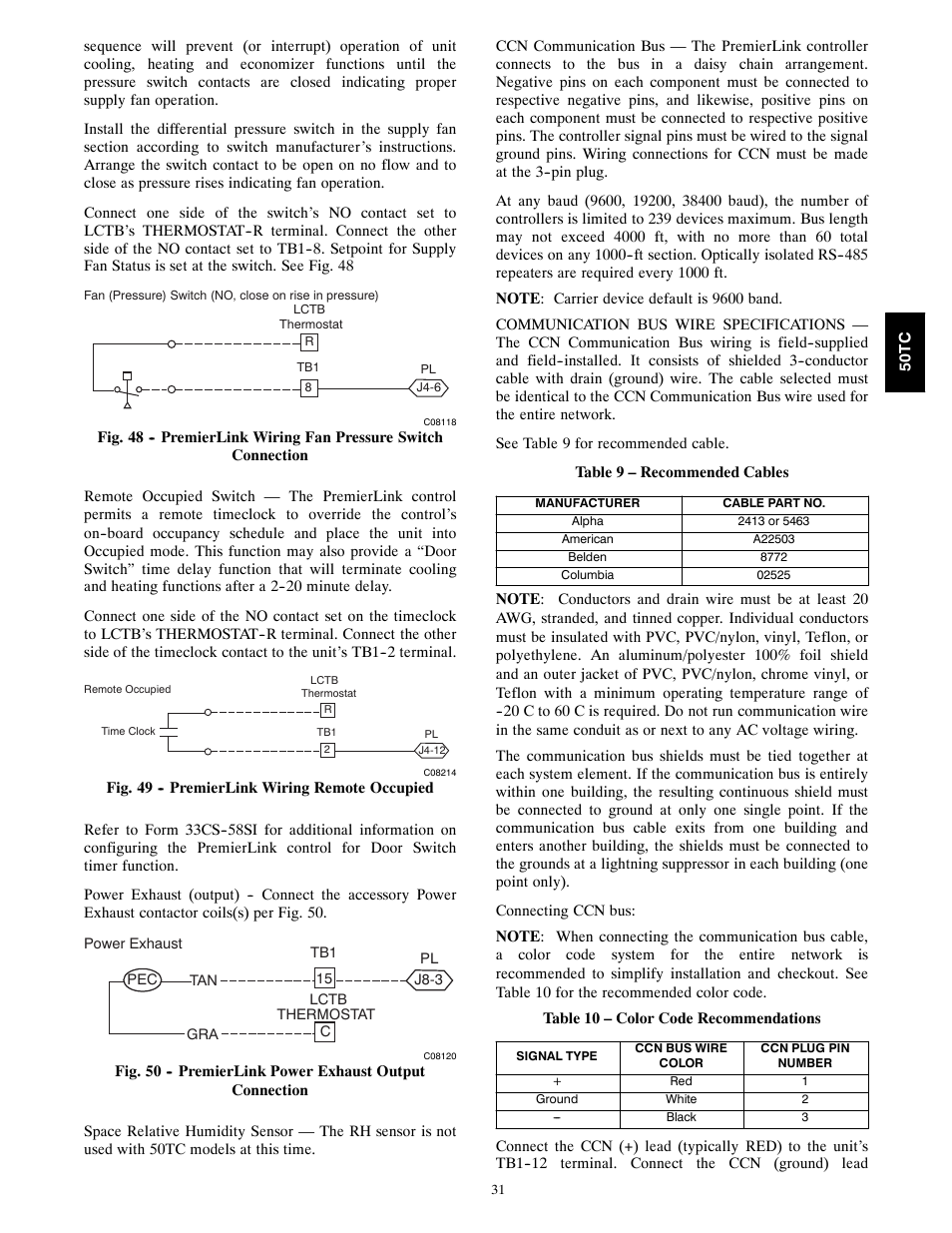 Carrier 50TCA04-A07 User Manual | Page 31 / 73