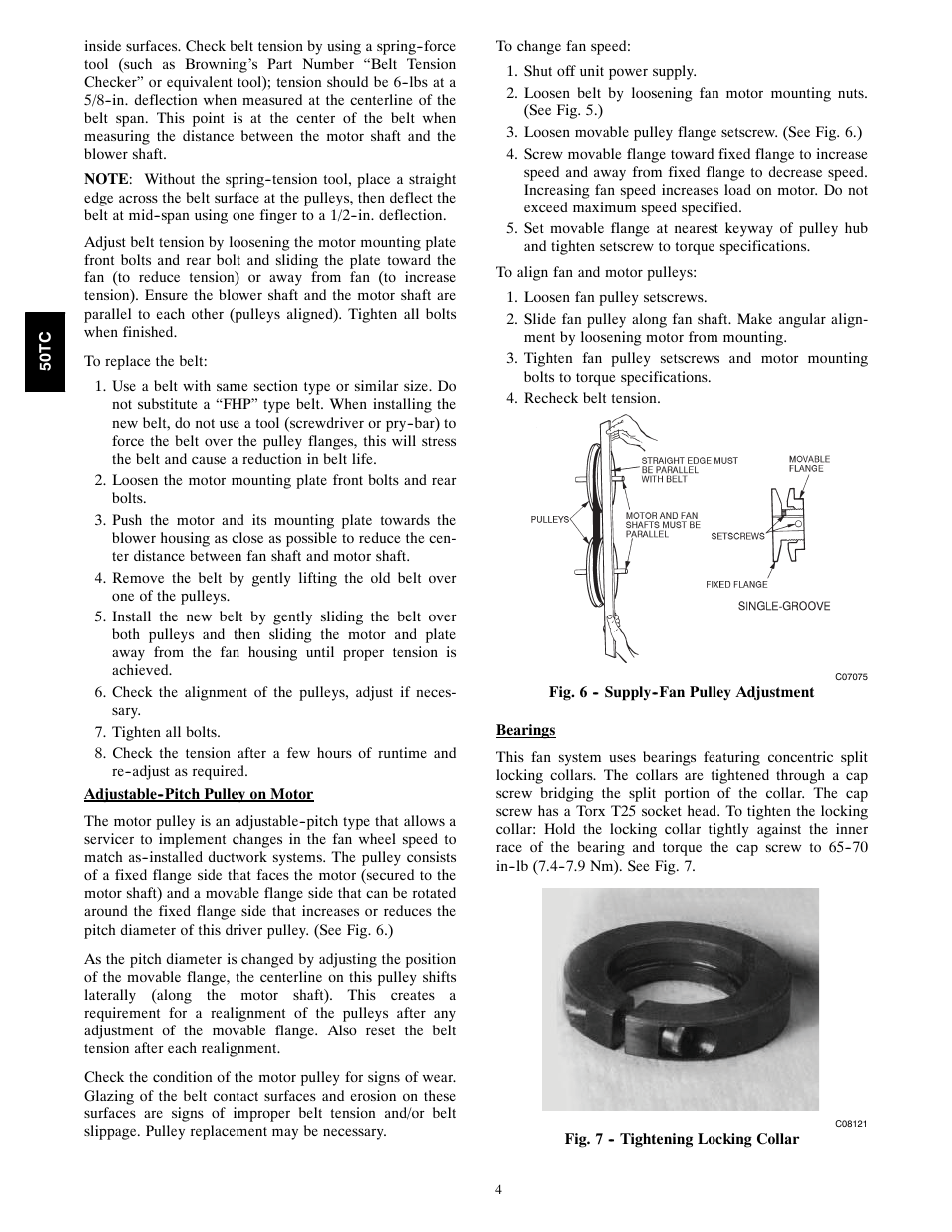 Carrier 50TCA04-A07 User Manual | Page 4 / 73