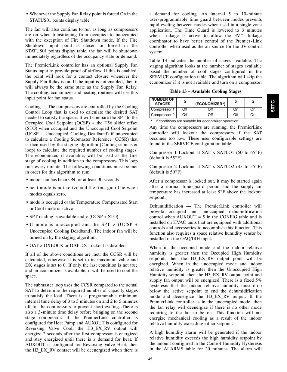 Carrier 50TCA04-A07 User Manual | Page 45 / 73