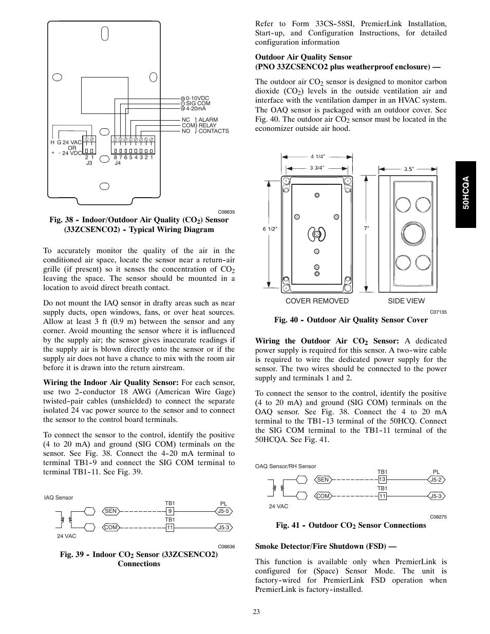 Carrier 50HCQA User Manual | Page 23 / 44